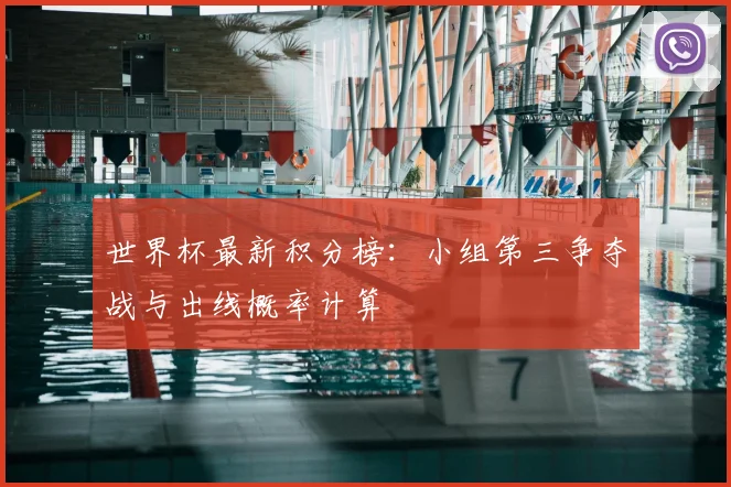 世界杯最新积分榜：小组第三争夺战与出线概率计算
